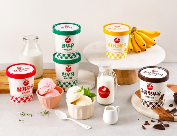 서울우유협동조합, 레트로 감성 담은 홈타입 아이스크림’ 4종 출시