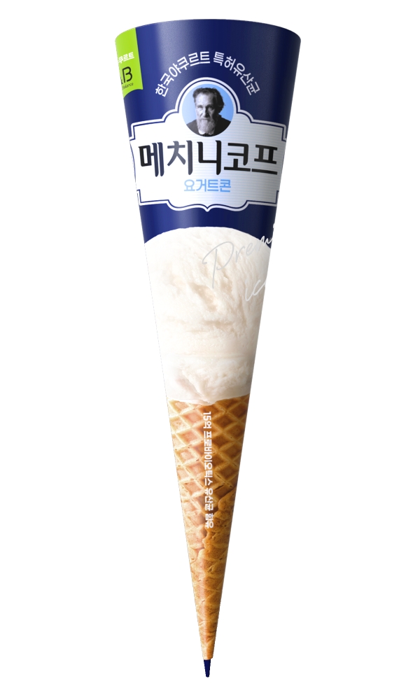 한국야쿠르트, 프리미엄 요거트 아이스크림 ‘메치니코프 요거트-콘’ 출시