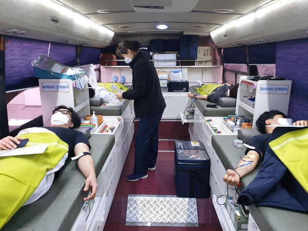 롯데중앙연구소, 코로나19 위기 극복 위한 헌혈 봉사 활동 진행