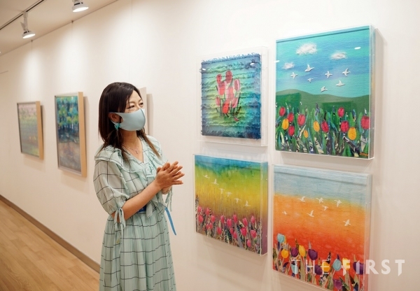 유디갤러리, 염색공예가 강진주 개인전 '소망의 숲에서' 개최