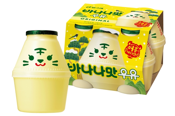빙그레 바나나맛우유, 임인년 맞아 ‘어흥 에디션’ 선봬