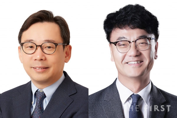 제15회 아산의학상 수상자 신의철, 이정민 교수(왼쪽부터)