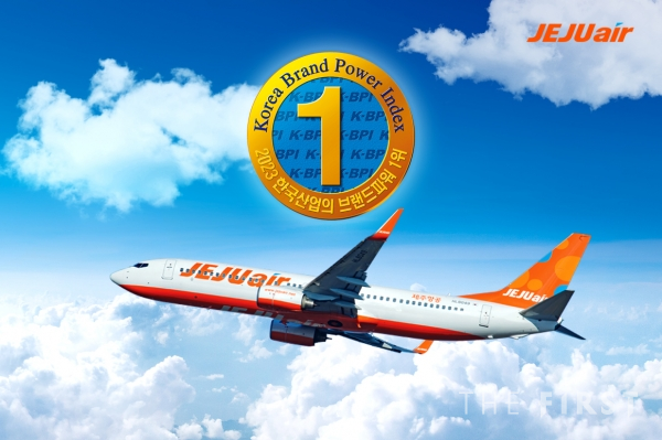 제주항공, ‘제25차 한국산업의 브랜드파워(K-BPI)’에서 LCC부문 9년 연속 1위 차지
