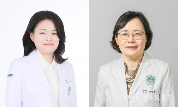 (왼쪽부터) 이대목동병원 산부인과 허영민, 김영주 교수