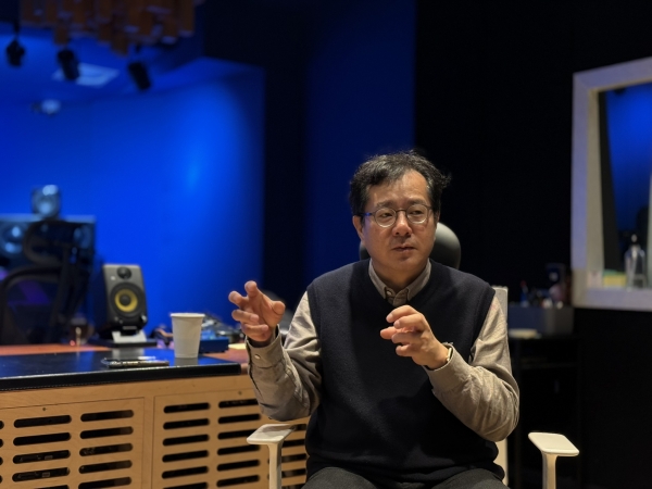 이정면 대표는 “녹음은 그야말로 종합예술”이라고 설명했다. 