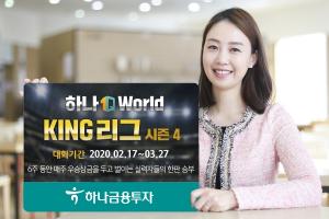 하나금융투자, 해외선물 실전투자대회 ‘1Q World KING 리그 시즌4’ 개최